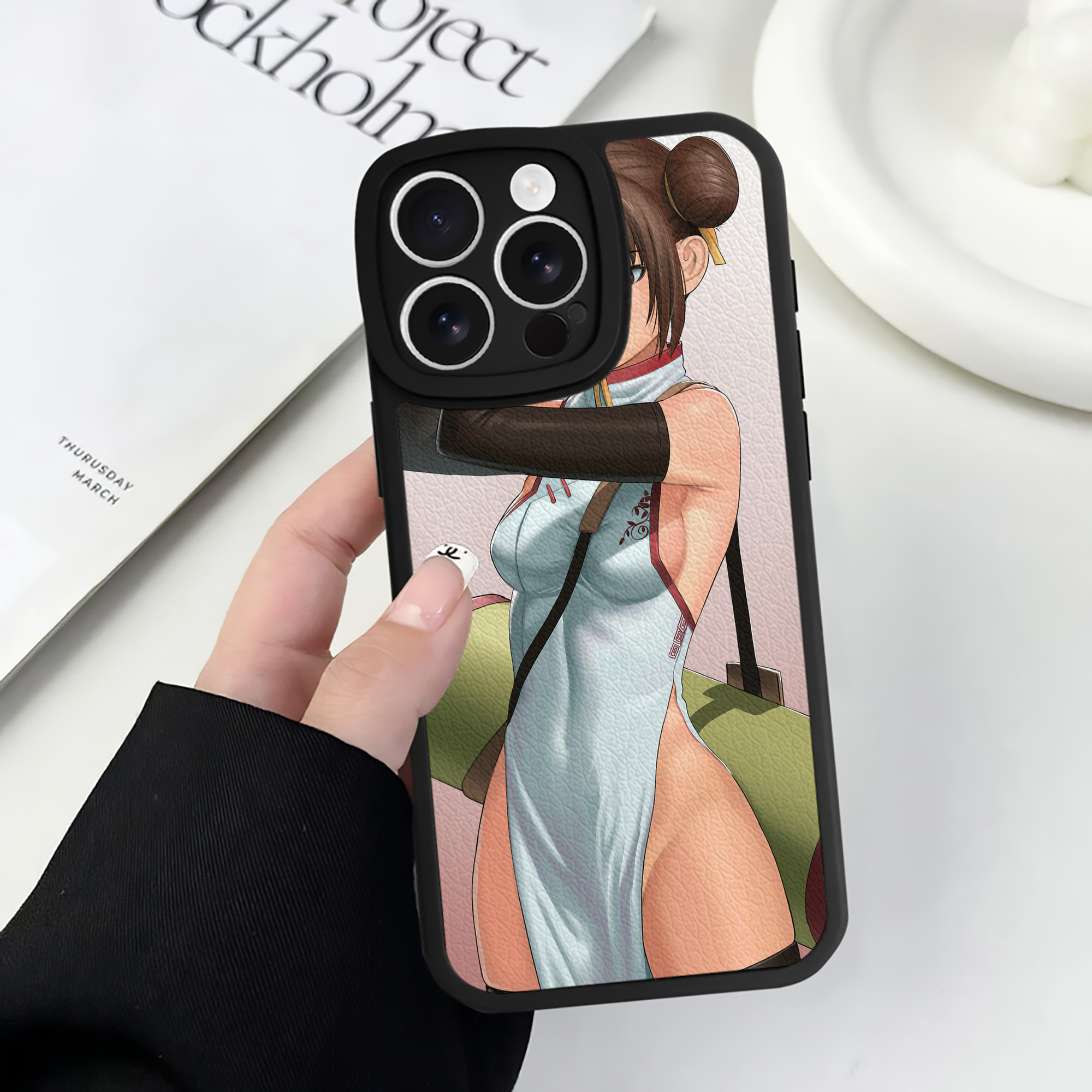 （画像用） NARUTO -ナルト- NARUTO -ナルト- 疾風伝 【iPhone 16シリーズ対応】シリコンスマホケース（レザー調） 材質：シリコン